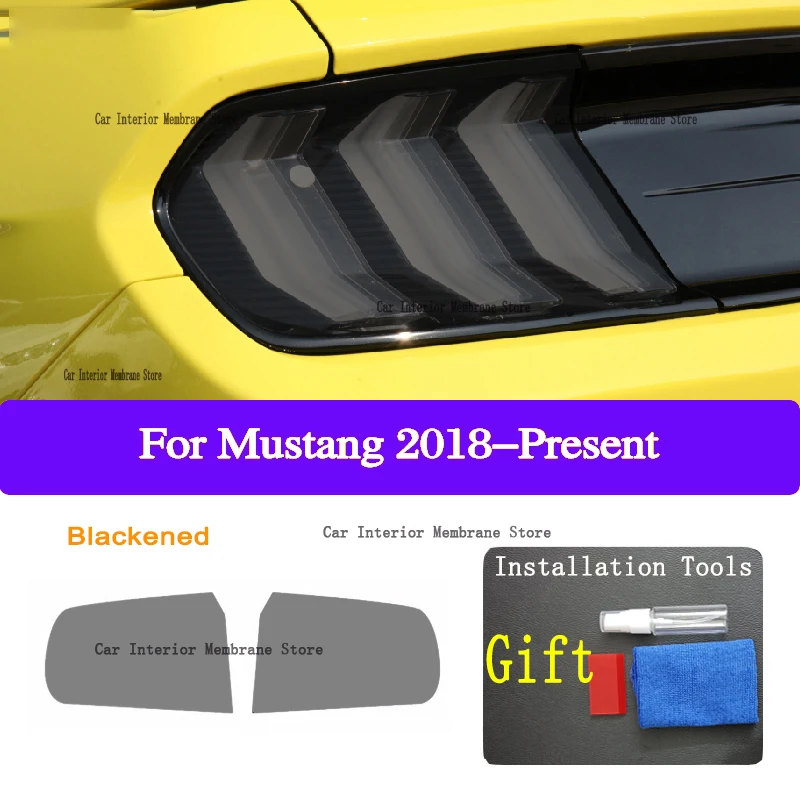 

Передняя фара для автомобиля Mustang 2018 2019 2020, защита от царапин, ТИНТ, аксессуары для ремонта