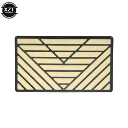 Universal Black PVC Car Floor Carpet Pad Heel Foot Mat Pedal Patch Cover 25x15cm Car Foot Pad Car Mat
