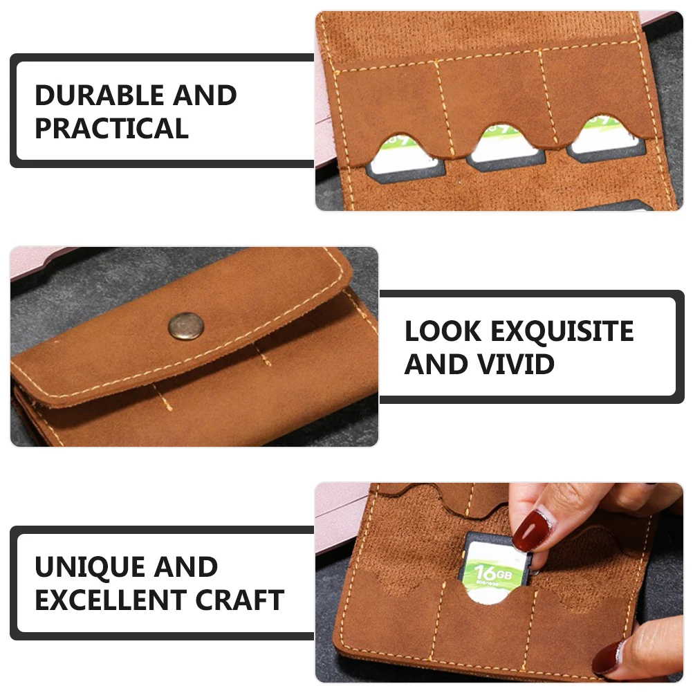 

2pcs Memory Case Box Card Holder Organizer Portable Dustproof Shockproof Storage Keeper For Micro Cards Computer Memory