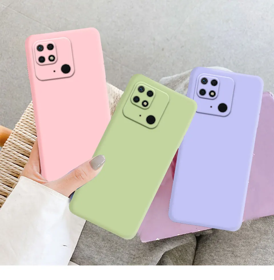 Silikon-Handyhülle für Xiaomi Redmi 10C 10A 9A 9C NFC 12c Redmi Note 10 10S 11 11s 12s 12 Pro 5G A1 A2 Plus Schutzhülle – Detail 8