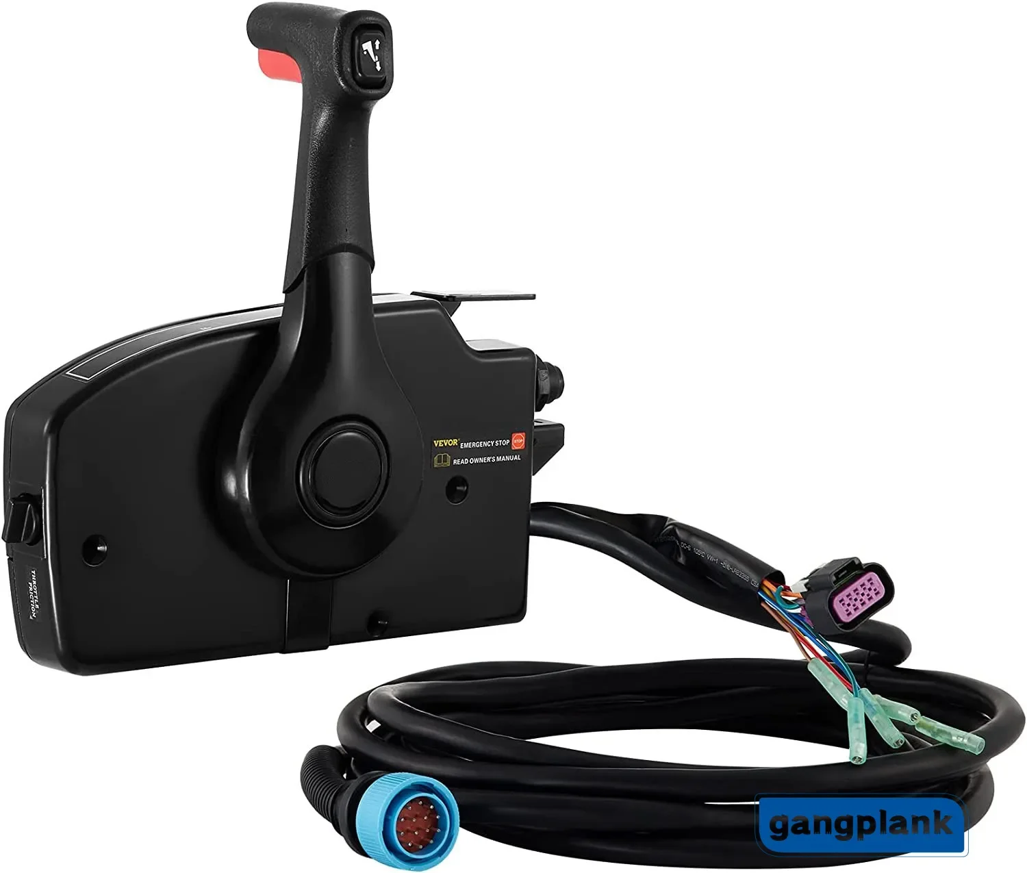 

Блок управления дроссельной заслонкой подвесного двигателя с боковым креплением для Mercury 881170 A14 4-тактный 14-контактный 6-метровый жгут проводов, тяговый дроссель