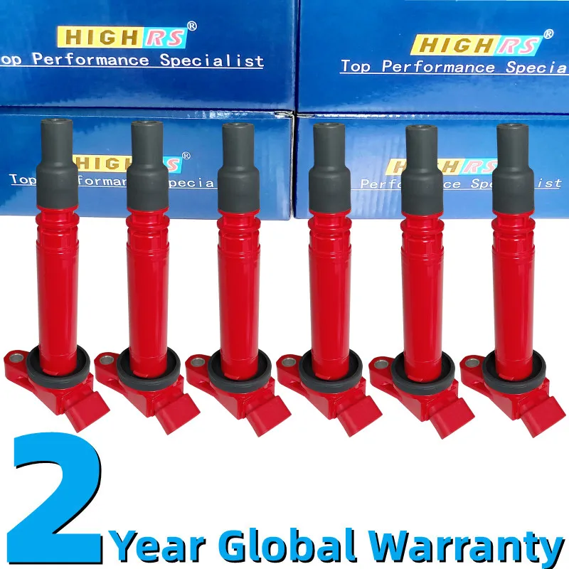 Performance ignition coil plug for Toyota Lexus GS300 IS350 LS460 tC 4Runner Camry AVV50 Highlander Avalon Sienna 3GR 2AR 1UR