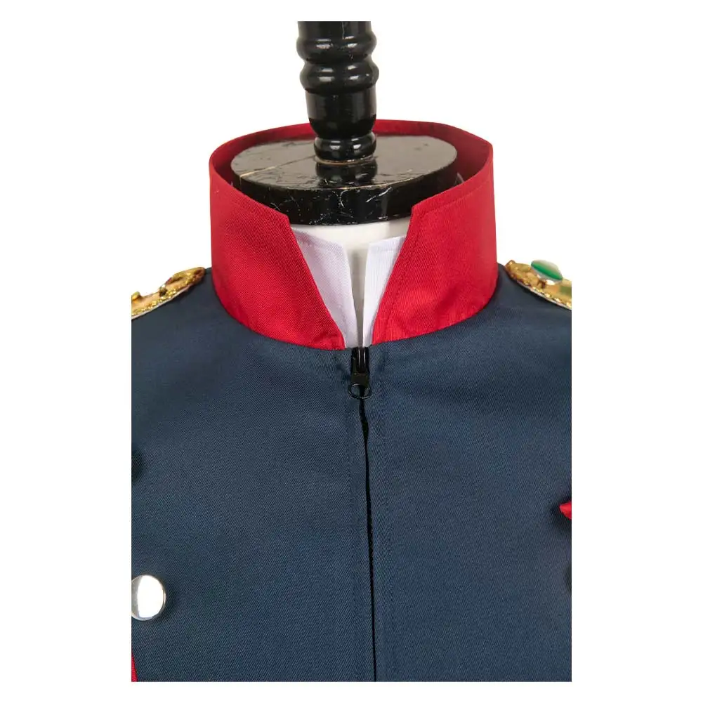 Napoleão cosplay traje adulto homem chapéu almirante bicorn boné uniforme medieval casaco calças roupas halloween carnaval festa terno