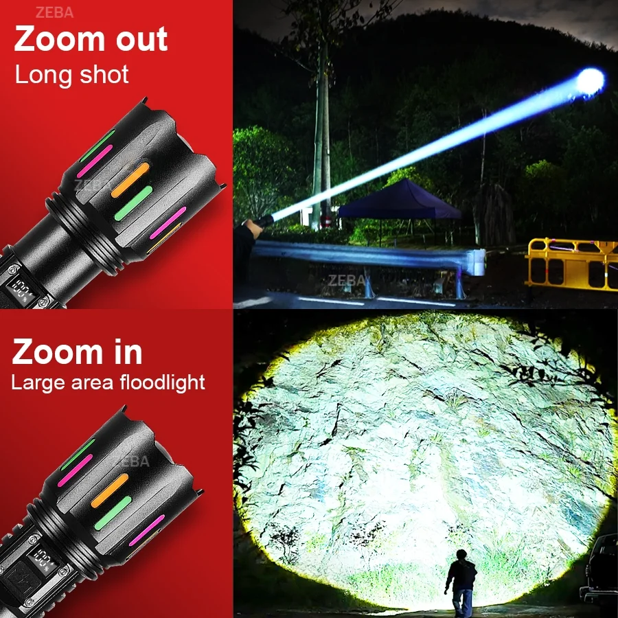 Rechargeable Tactical LED Flashlight 4
