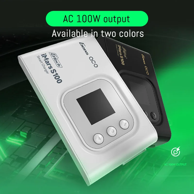 New Gens ACE G-Tech IMars S100 100W Smart Charger LiPo Battery Balance Charger Discharger 2-6S for RC FPV Model Airplane Drone