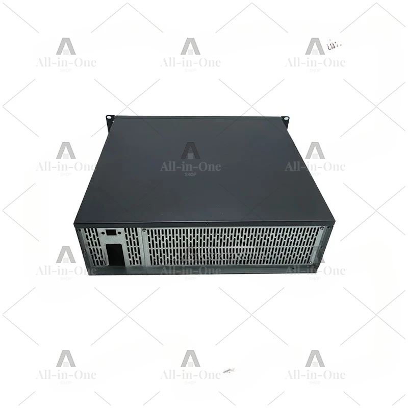 Undertake 3U Industrial Control Chassis Short Mini Chassis Processing Mold-free Laser Cutting Thick Plate Industrial Black