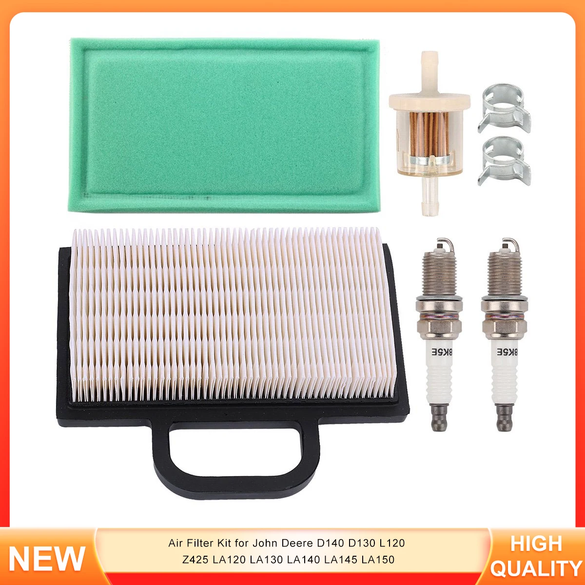 

Air Filter Kit for John Deere D140 D130 L120 Z425 LA120 LA130 LA140 LA145 LA150