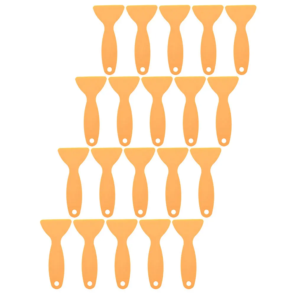 

20 Pcs Glue Removal Shovel Scraper Car Vinyl Wrap Plastic Squeegee for Wrapping