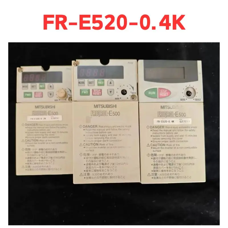 second-hand     inverter     FR-E520-0.4K    Test passed     Fast Shipping