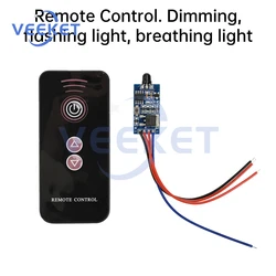 30W DC5-24V Breathing Light Flashing Module IR Remote Switch PWM Dimming Module IR Module Wireless LED Driver Module