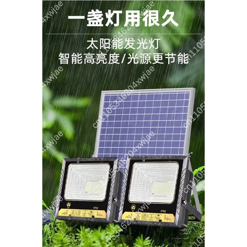 High Brightness Waterproof Solar LED Flood Light Outdoor with Motion Sensor Dusk to Dawn for Garden Yard