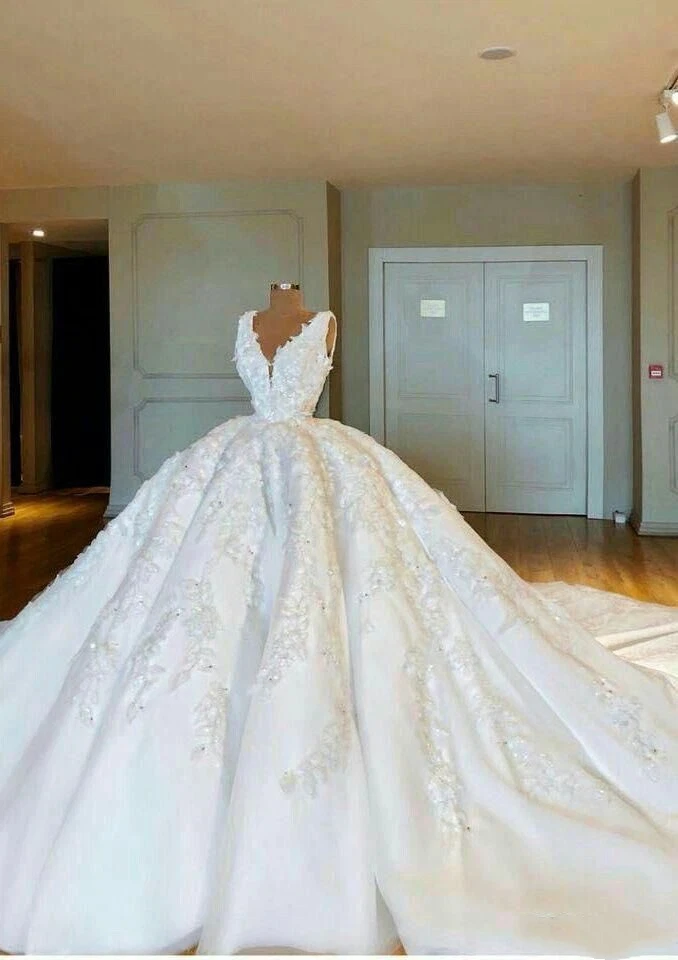 

Элегантное белое свадебное платье А-силуэта с декором из страз, сексуальное, с V-образным вырезом, без рукавов, для торжественных мероприятий, Vestido De Noiva, на заказ