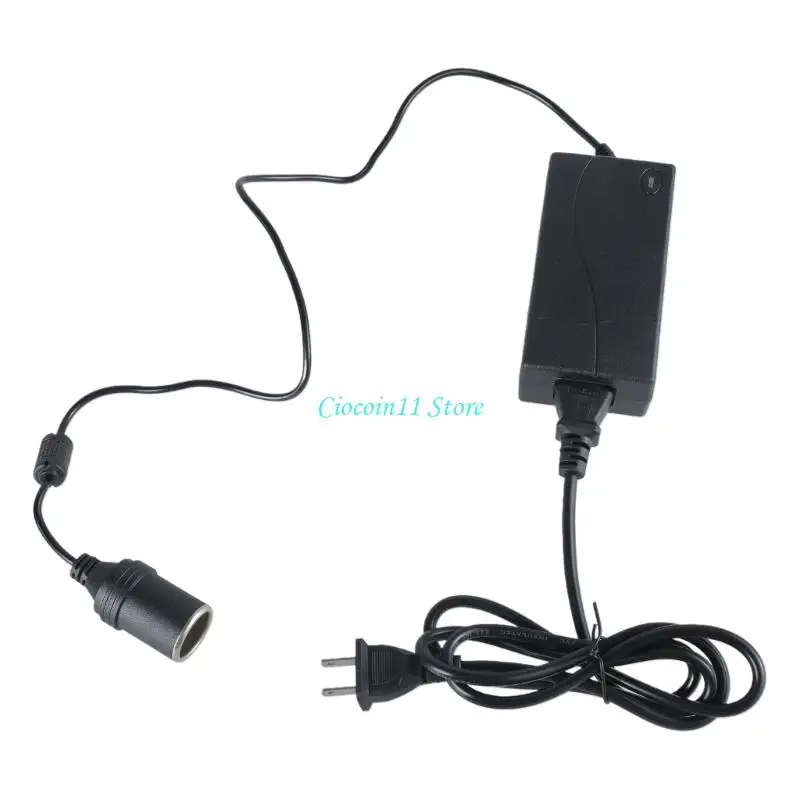 Y1UB Car Cigarette 220V to 12V 6A/8A Power Converter Chargers Transform