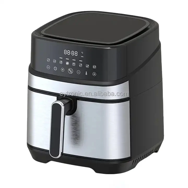 

2026 New Model Multi-functionalHomeuse Deep Fryer Smart Appliance Frying Machine Air Fryer Dishwasher Safe 1800w Fryers