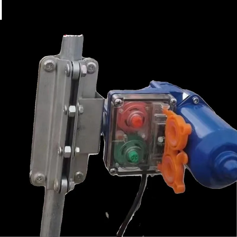 Electric film rolling device supporting side rolling climber greenhouse special climber blower greenhouse accessories