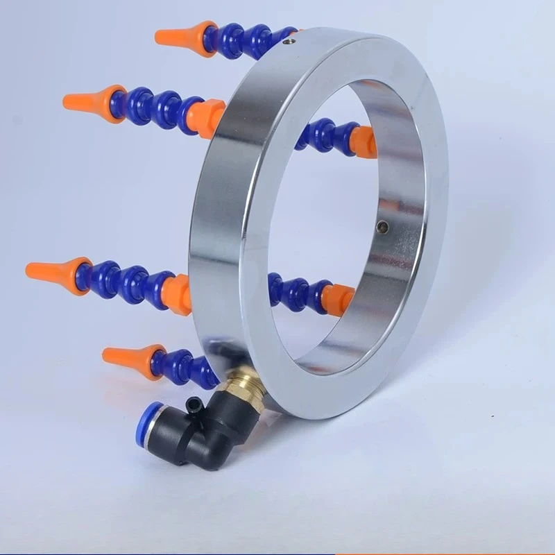 Engraving machine water spray ring machining center spindle water spray ring nozzle cooling water spray pipe