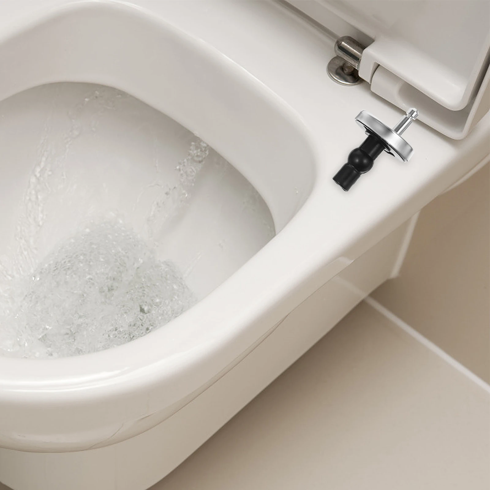 

Toilet Seat Hinge Fixing Screws Rubber Bolts Stainless Steel Durable Texture Practical Easy Install Resistant Rust