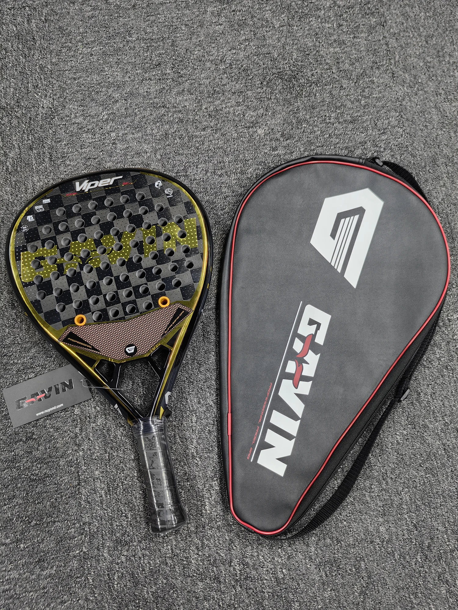 Diamond Shape Padel Racquet, Tennis Racket 18K  New 2024