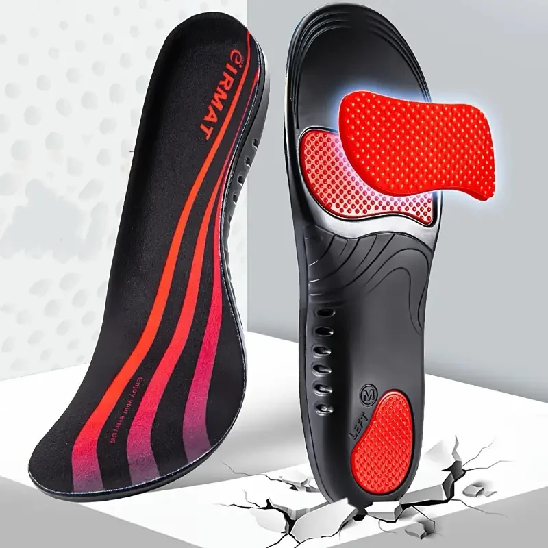 

Premium Orthopedic Sport Insoles for Feet PU Gel Shock Absorption Sole Pad Heavy Duty Arch Support Feet Pain Care Insole