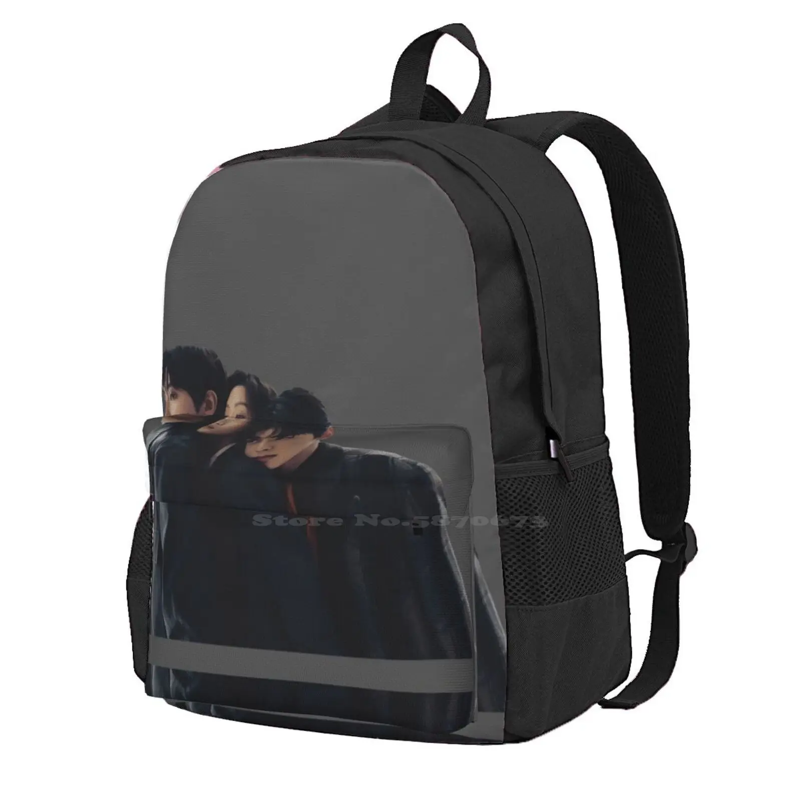 Bolsos escolares de belleza verdadera para niñas adolescentes, bolsas de viaje para computadora portátil Jugyeon Lim Webtoon Aiden Kim Suho Lee Seojun Han Seojun True