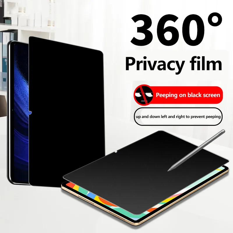 

Privacy Anti Peeping Spy Hydrogel Film For Samsung Galaxy Tab S9 FE Plus 12.4 A9 Plus S9FE S9 S8 S7 S6 Lite A8 A7 S7 FE S8 Plus