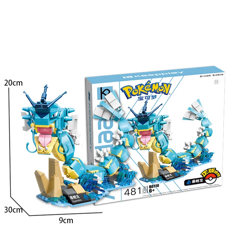 Pokemon-Spielzeug Lega-Bausteine Pokémon Action Cartoon-Charakter Glurak Mewtu Modellbausteine für Jungen Geburtstagsgeschenke