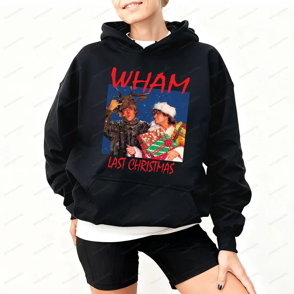 

WHAM Last Christmas толстовки женские новогодние рождественские рождественские толстовки крутой идеальный подарок толстовка для женской и мужской одежды