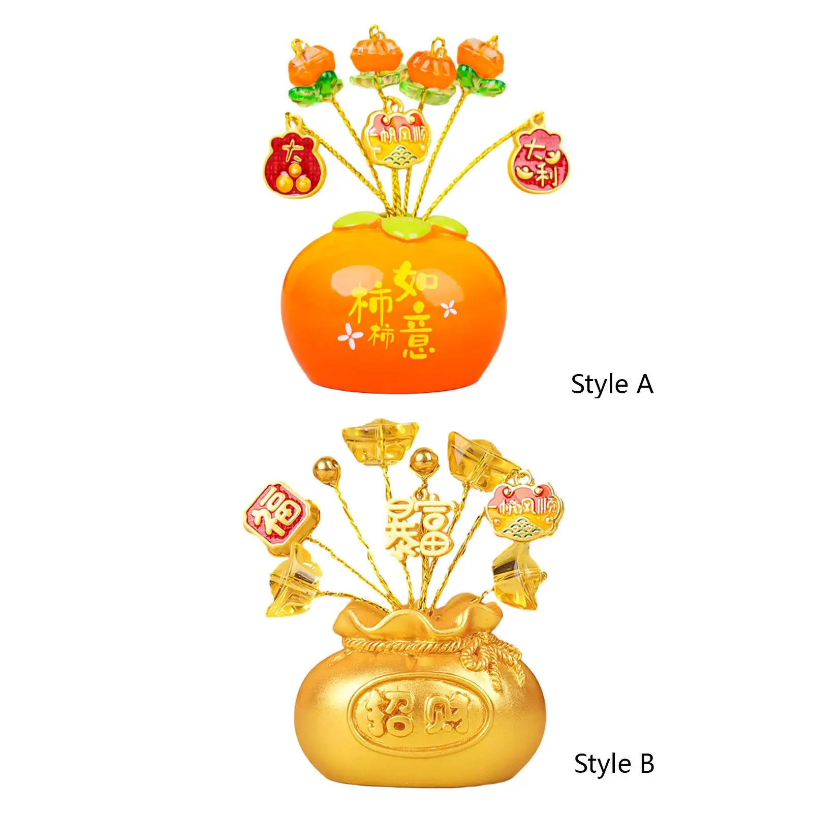 Chinese New Year Fengshui Ornament Decorative Handmade Success Good Luck Decor for Restaurant and Shop Multipurpose