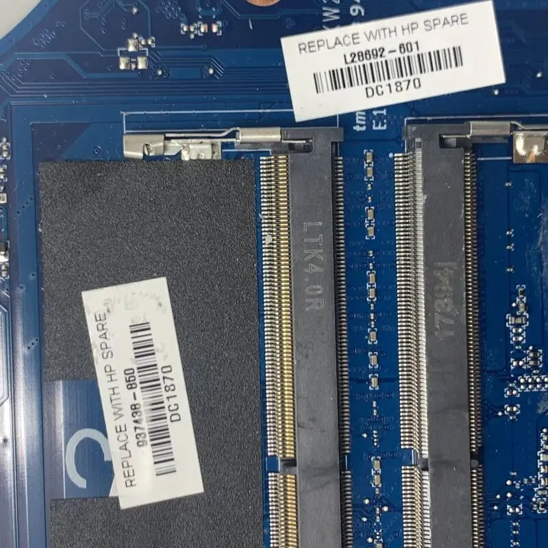 

L28692-001 L28692-501 L28692-601 For HP 15 G5 With SR3YY I7-8750H CPU DA0XW2MBAG0 Laptop Motherboard N18P-Q1-A1 P1000 100%Tested