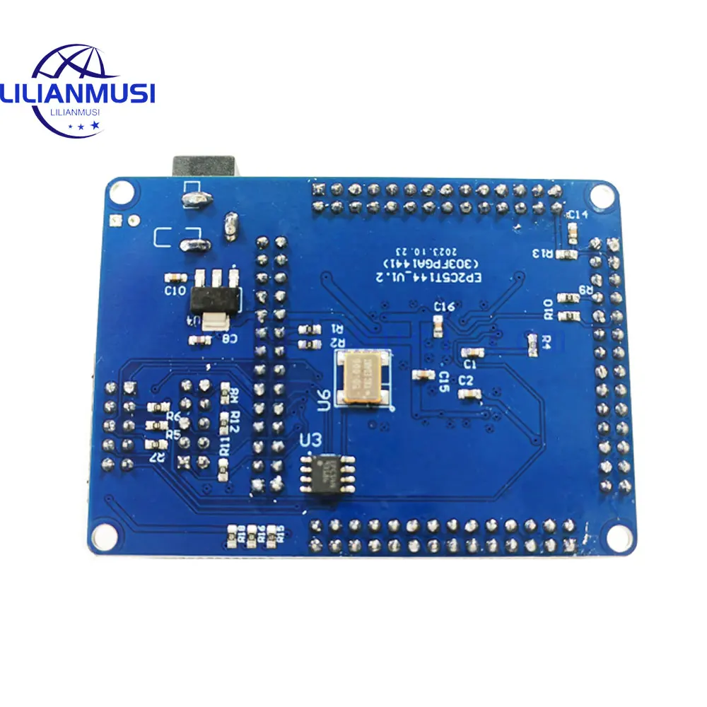 Imagem -04 - Altera Fpga Cycloneii Desenvolvimento do Sistema Mínimo Aprendizagem Módulo Board 5v Epcs4 m Reconjunto Switch Indicador de Energia Ep2c5t144