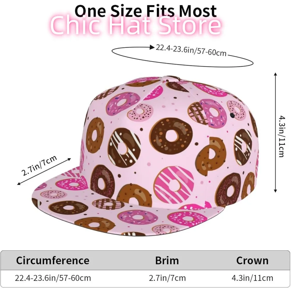 Czapka typu snapback dla kobiet i mężczyzn, styl hip-hop, bawełniana, regulowana czapka baseballowa z płaskim daszkiem, czapka typu trucker na wędrówki i aktywności na świeżym powietrzu.