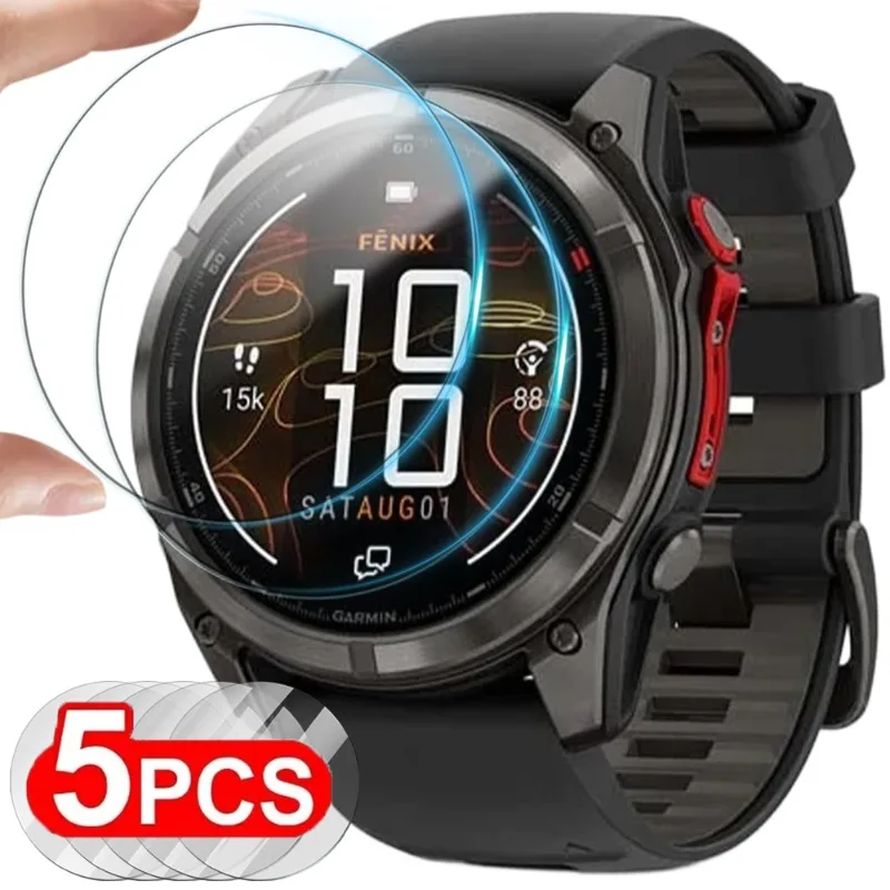 

1/3/5Pcs Tempered Glass Films For Garmin Fenix 8Pro High Hardness Anti-Scratch Protective Films For Garmin Fenix Watch 8Pro