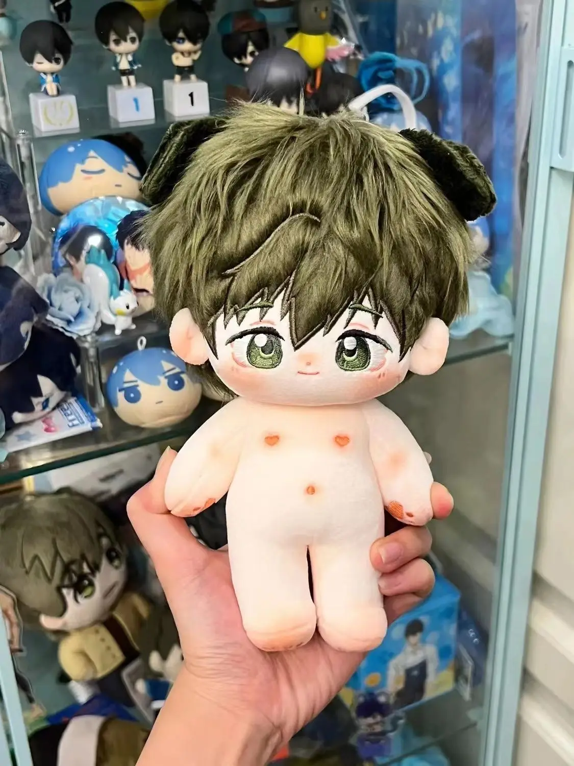 Grátis! Nanase haruka tachibana makoto 20cm bonecas de algodão bonito meninos vestir-se fantoche anime coleção figura brinquedos para crianças adulto