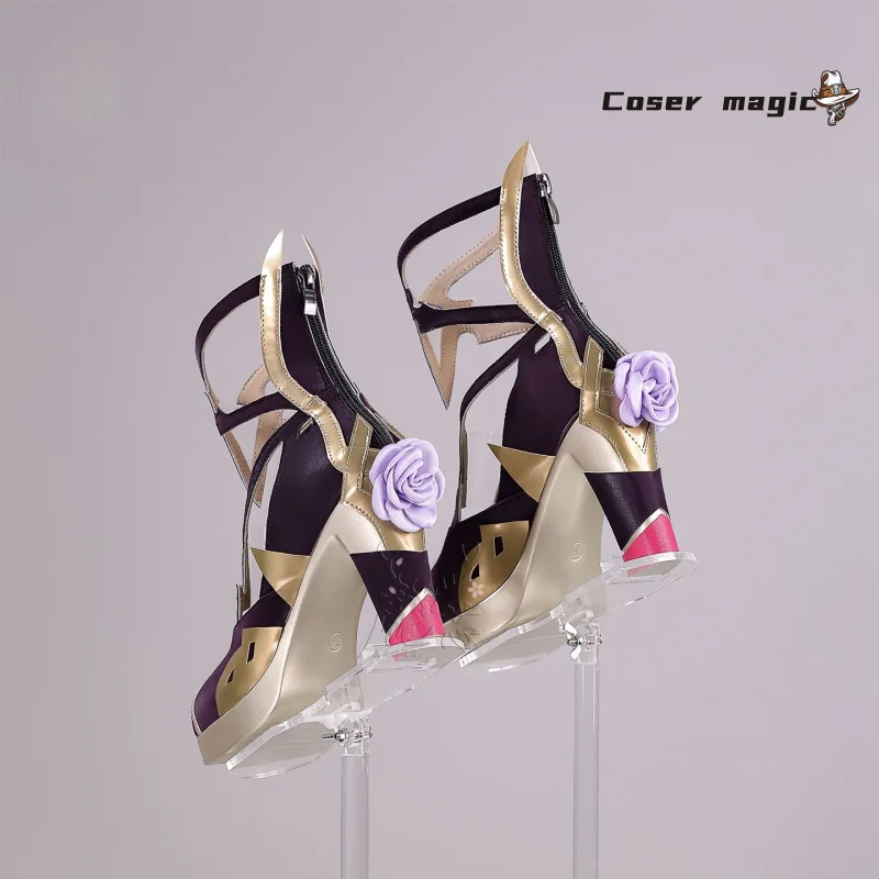 Jogo Honkai Impact 3 Spy Shadow ‌   Sapatos de fantasia para cosplay, personagem de anime, adereço para festa de carnaval e halloween