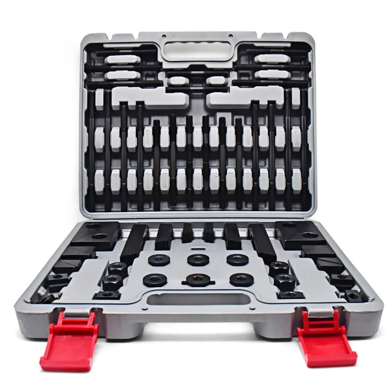 Hardened combined pressing plate 58-piece set, machining center, milling machine accessories combined fixture