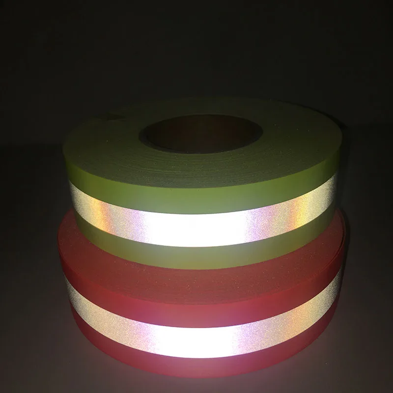 5 cm x 5 meter Reflective Flame Retardant Fabric Warning Tape Sewing on Garment Firefighter Clothing