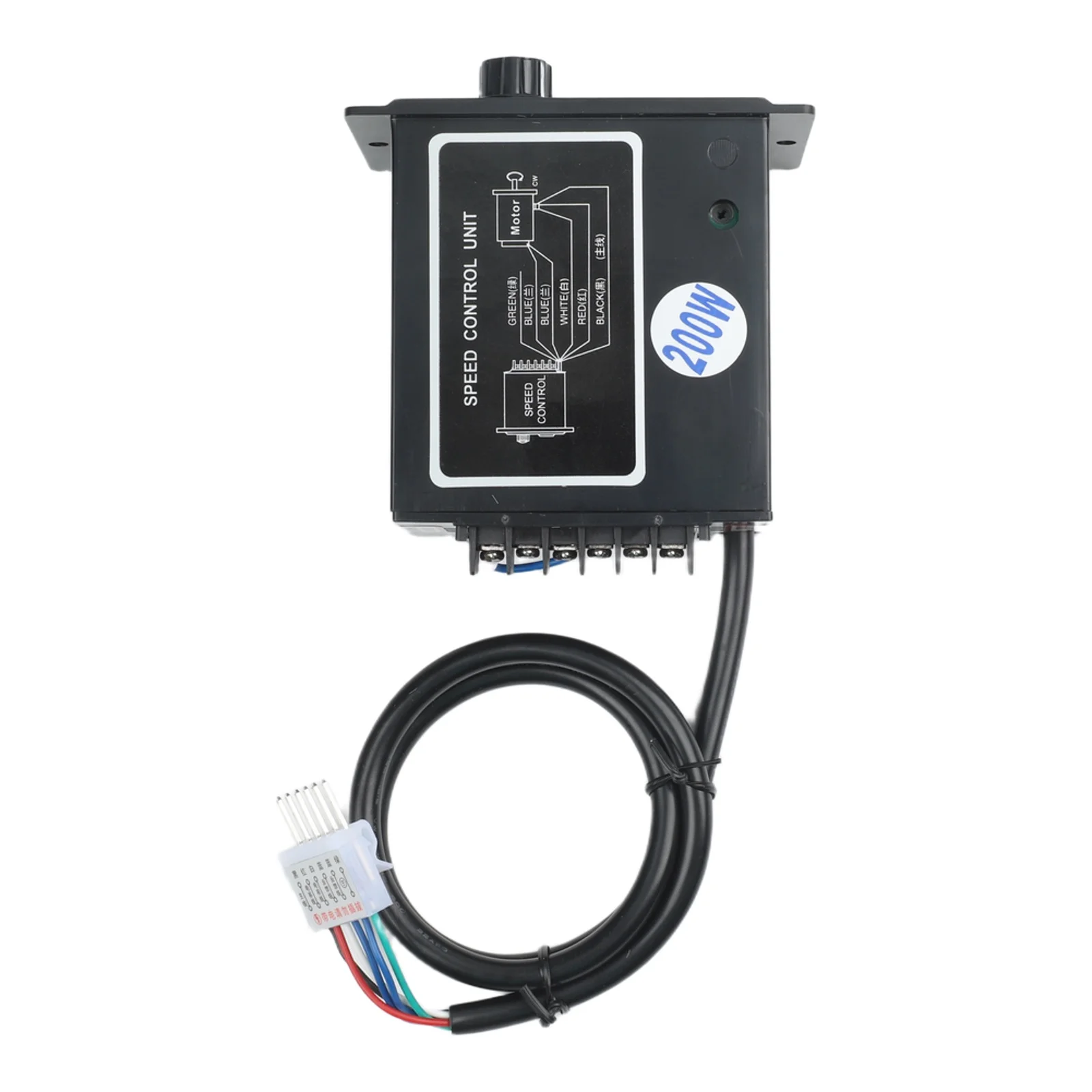 200W Motor Regulator AC 220V Compatible with 50Hz and 60Hz Supply for Broad Industrial Equipment Integration 200W