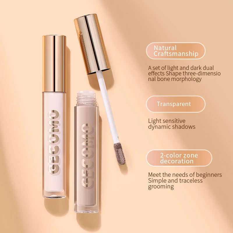 Moisturizing Facial Contouring & Brightening Liquid Cover Dark Circles Acne Marks Shadow Brightening Liquid Highlighter