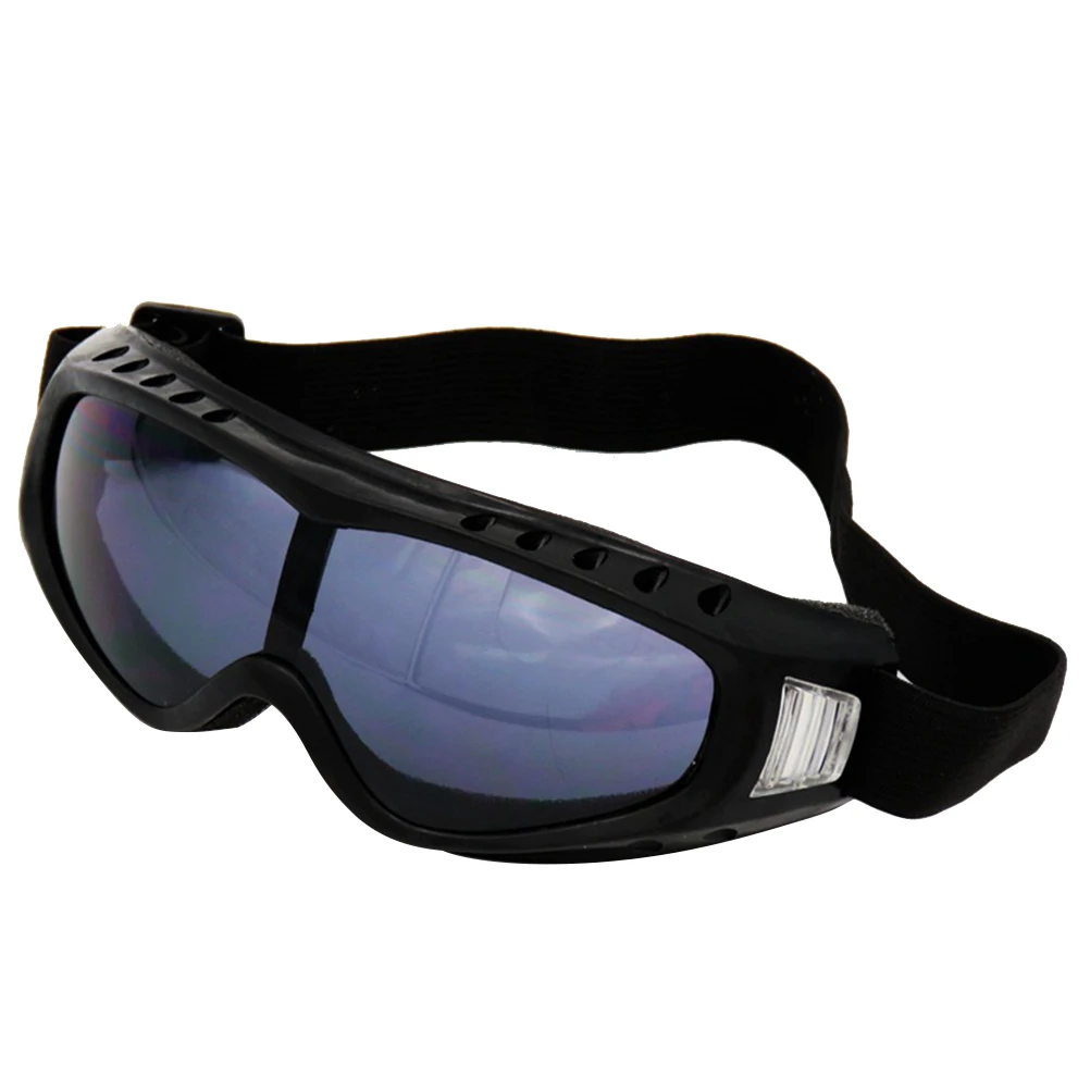 

Windproof Skiing Glasses Gray Durable Abs Outdoor Cycling Sandproof Glasses For Travel Motorcycle Sport Eyewear