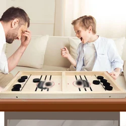 Table Hockey Game Toys, Fast Sling Puck Board Games, Winner Party Family Interactive Toys, Desktop Battle Board Games Gifts