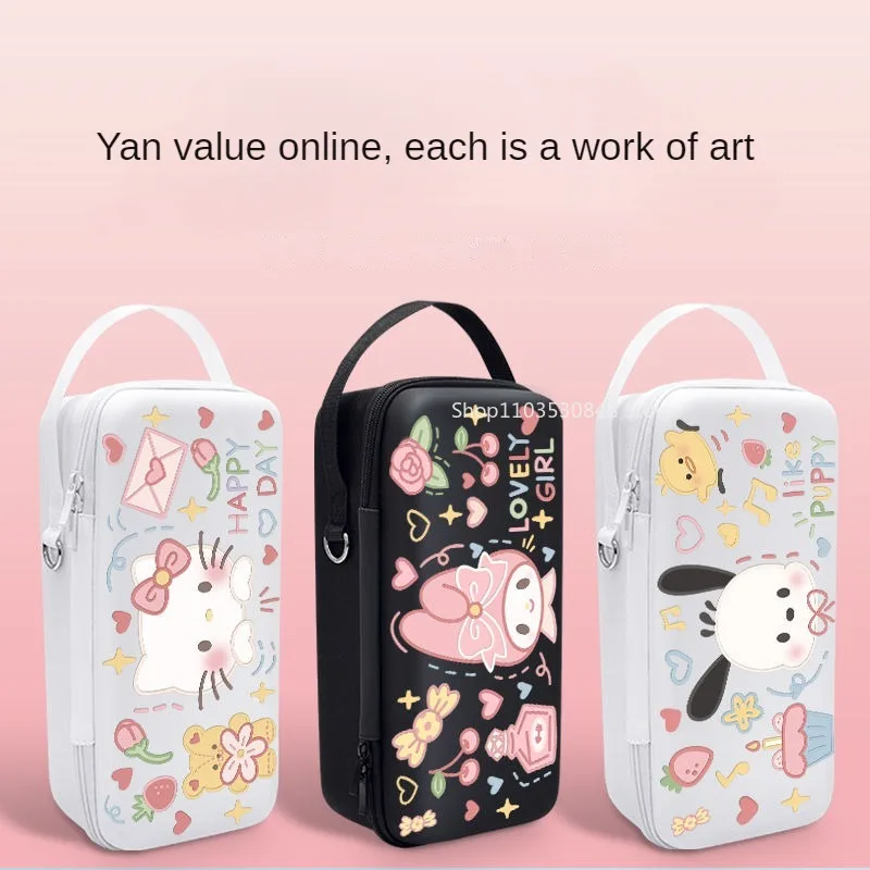 Sanrio Hello Kitty Switch Storage Bag NS Super Large Capacity SwitchOLED Handle Charger Base Complete Storage