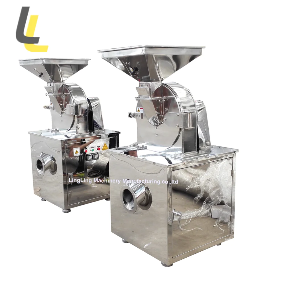 WF GQX Moringa Powder Grinding Machine Dry Food Crushing Machine Spice Flour Mill Machinery Prices