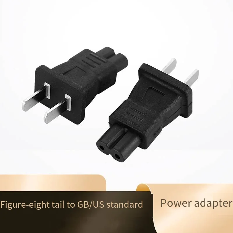 Power Adapter Plug American Standard 3 Pins TO IEC320 C5 Recetacle Power Plug Convertor US-C5 AC Converter Adapter For Laptop