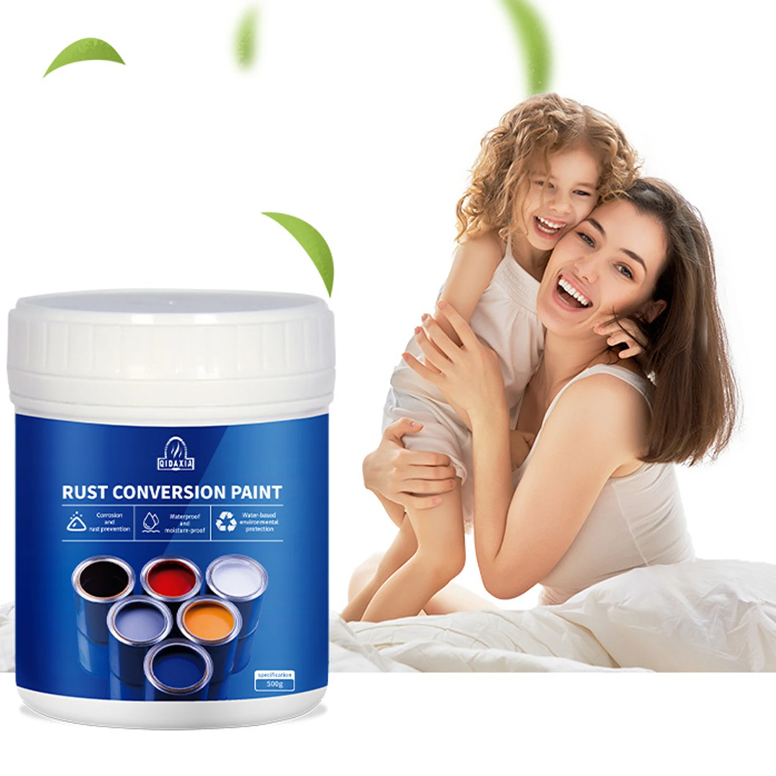 

300g Rust Converter Paint Water-Based Metallic Agent Anti-Rust Paint tal Primer Lights and Faucets