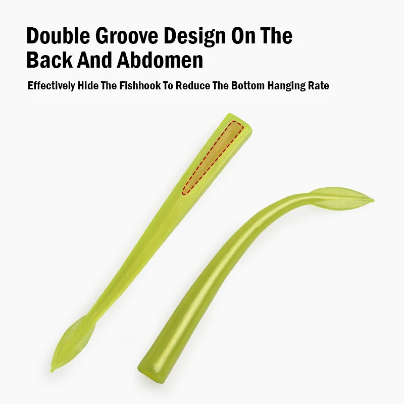 LEYDUN BR الطعم الناعم الصيد السحر 83 مللي متر 2.7 جرام تهزهز رئيس هوك 3 جرام 5 جرام 7 جرام 9 جرام 12 جرام 14 جرام لف و دارتينغ الأسماك الناعمة ل البحر باس بايك إغراء #5