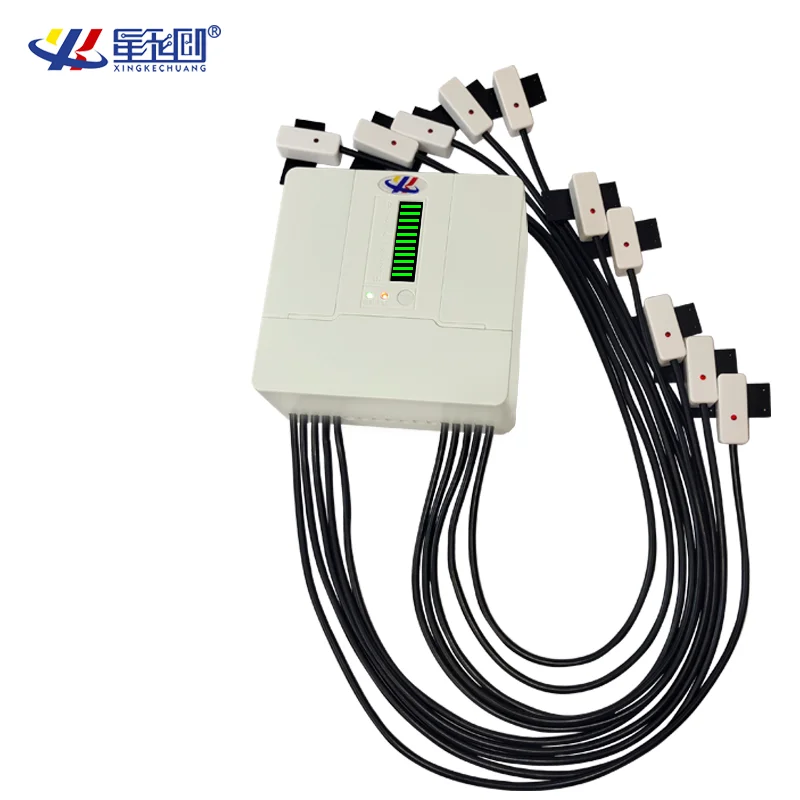 CY10 Multi-points Real-time Display Water Liquid Level Detection Controller with 3m Cables,AC110v-220V