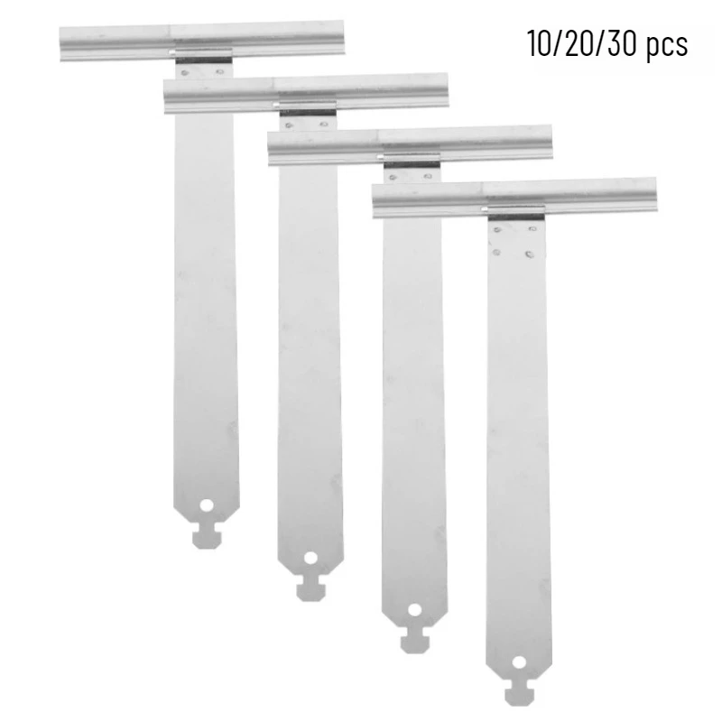 

10/20/30 шт. пружинные детали для рольставней для оконных жалюзи Т-образный ремень Неразделенная защитная пружинная вешалка для планки 100x190 мм