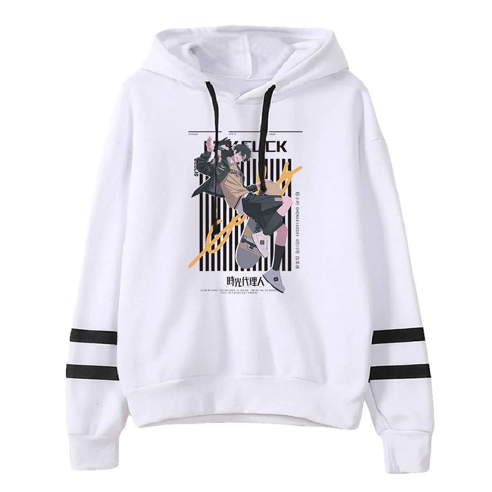 

Link Click Anime Hoodie Unisex Pocketless Parallel Bars Sleeve Sweatshirts Women Men Hoodies Harajuku Streetwear Fashion Clothes