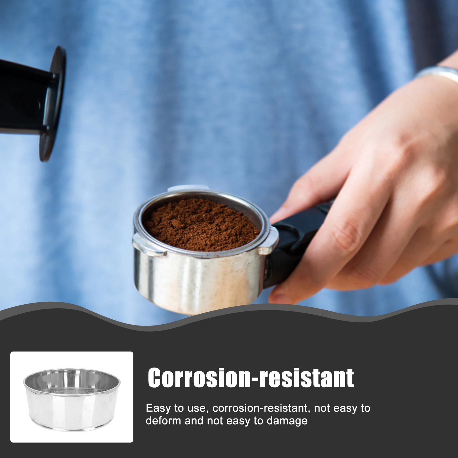 

1 set Round Hole Stainless Steel Sieve Beads Pearl Sifting Tool Jewelry Sorting Coffee Beans Bodhi Fruit Corrosion