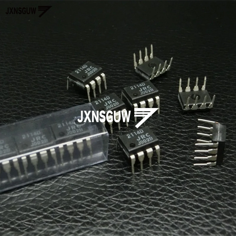 

10PCS NEW Original JRC IC NJM2114D DIP-8 Dual Low Noise Operational Amplifier SMD DIP 2114D NJM2114